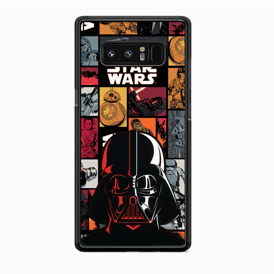 Starwars The Dart Vader Silhouette Samsung Galaxy Note 8 Case