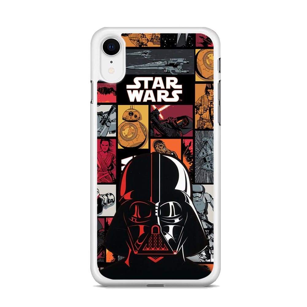 Starwars The Dart Vader Silhouette iPhone XR Case