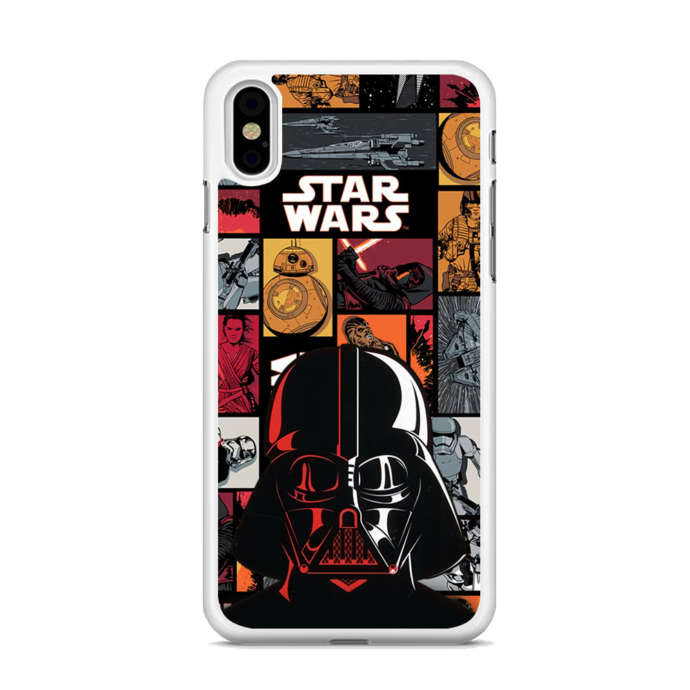 Starwars The Dart Vader Silhouette iPhone XS MAX Case