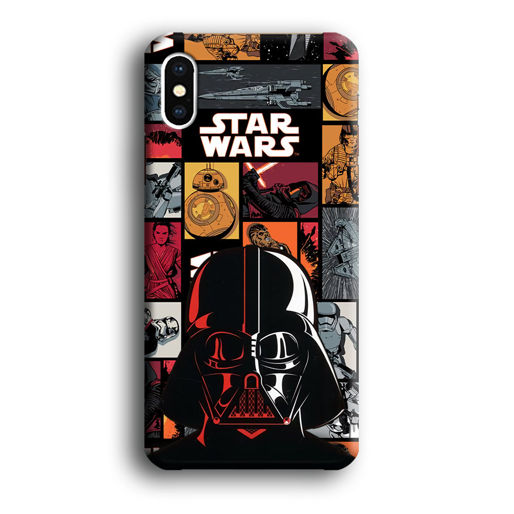 Starwars The Dart Vader Silhouette iPhone X Case