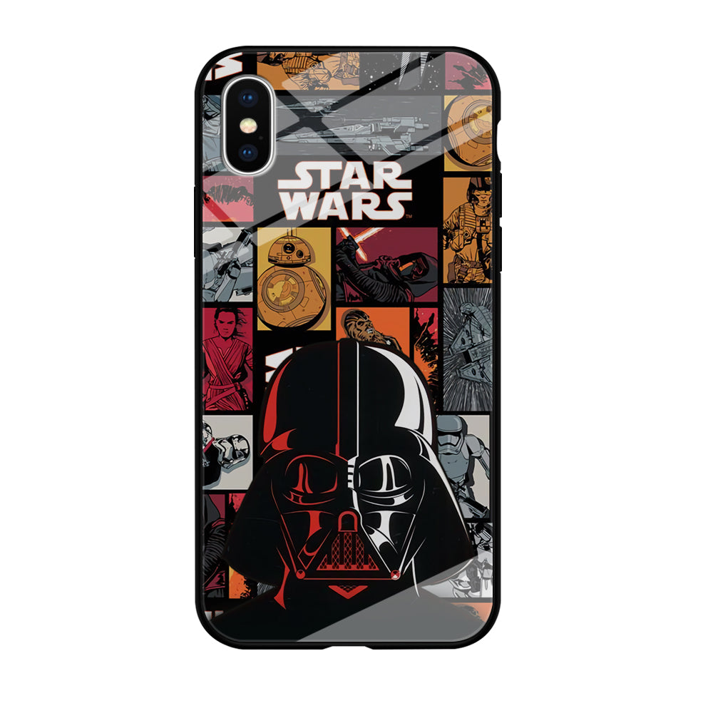 Starwars The Dart Vader Silhouette iPhone X Case