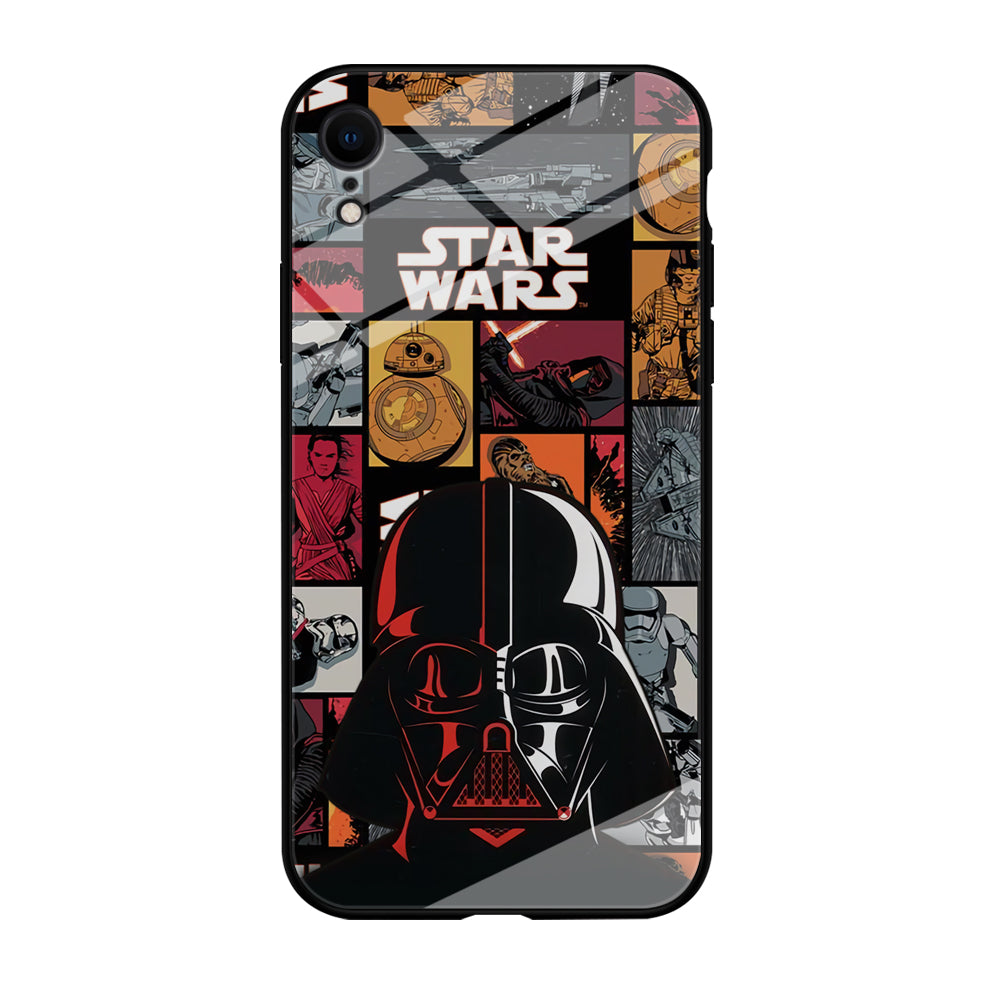 Starwars The Dart Vader Silhouette iPhone XR Case