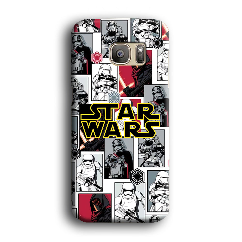 Starwars Troops of Opponents Samsung Galaxy S7 Edge Case
