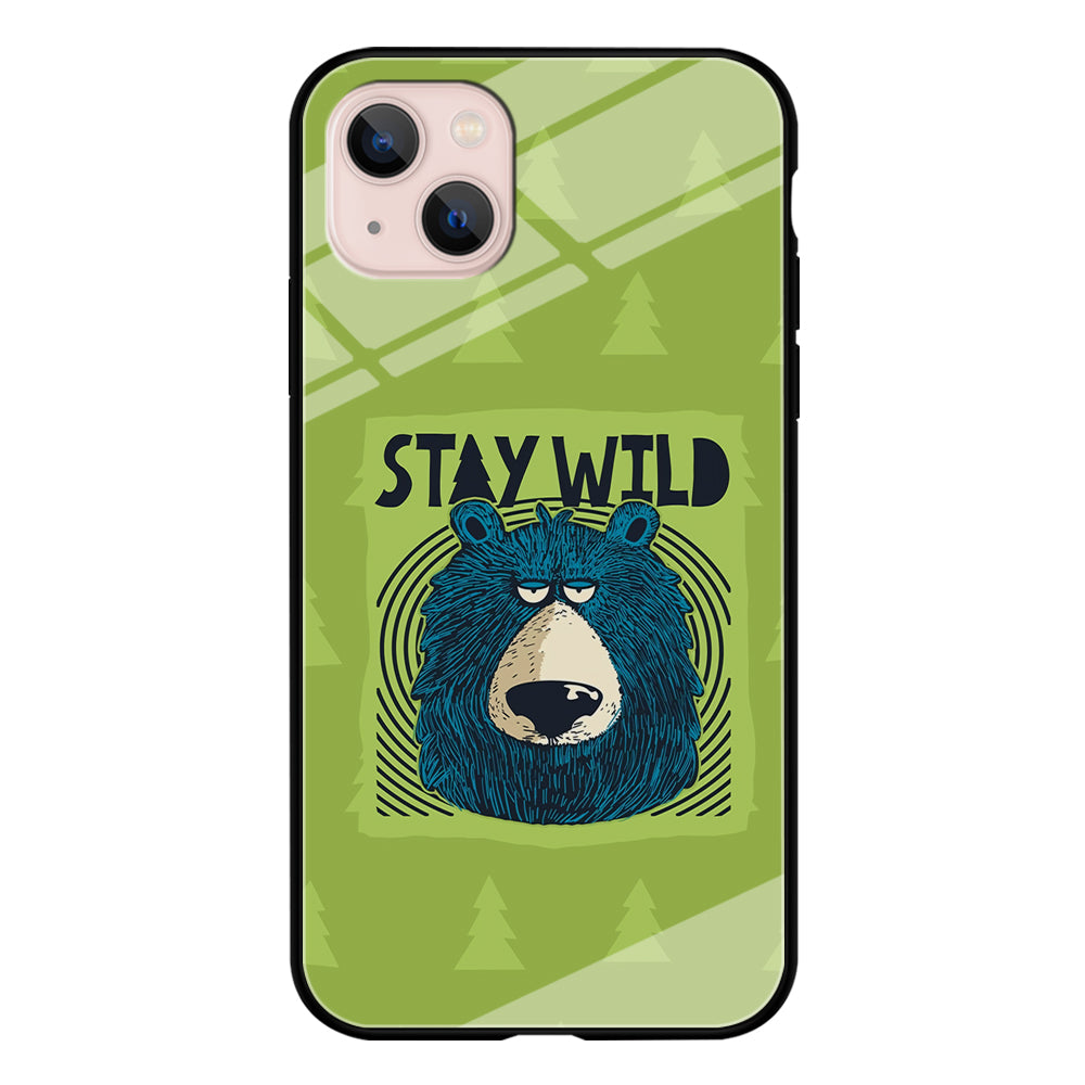 Stay Wild Like a Bear iPhone 13 Case