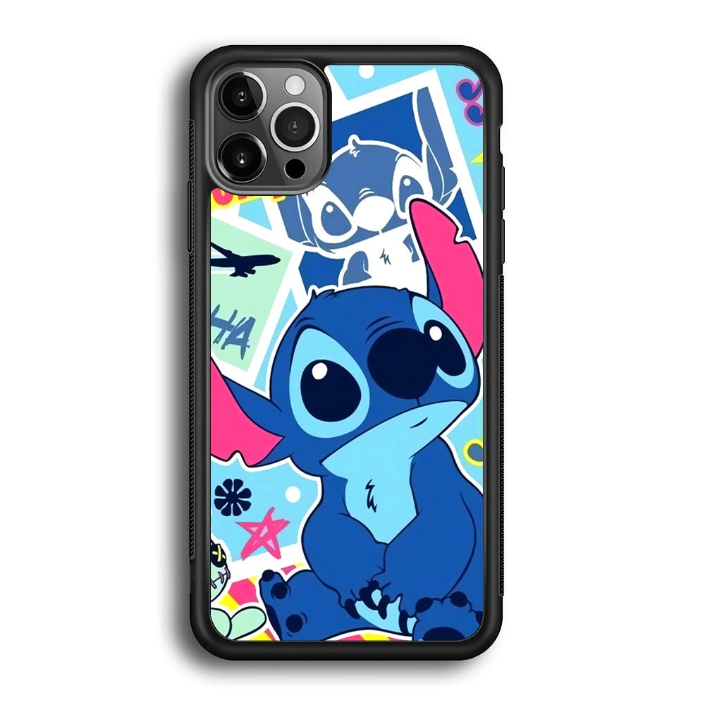 Stitch Cute Stare iPhone 12 Pro Max Case