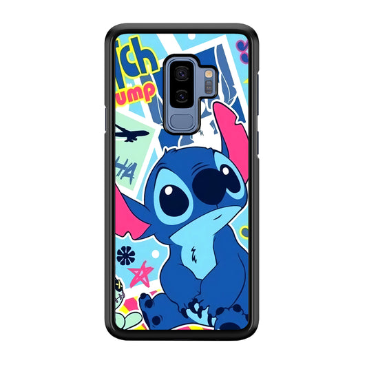Stitch Cute Stare Samsung Galaxy S9 Plus Case