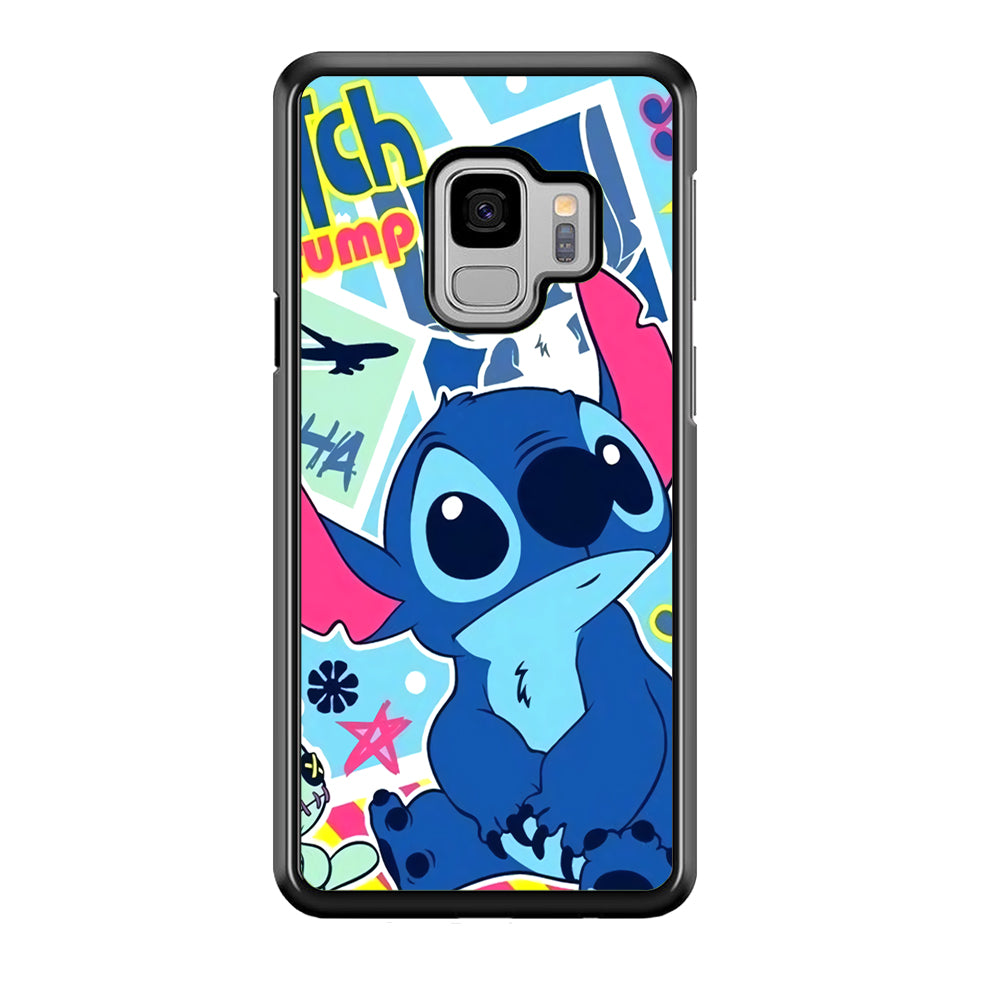 Stitch Cute Stare Samsung Galaxy S9 Case