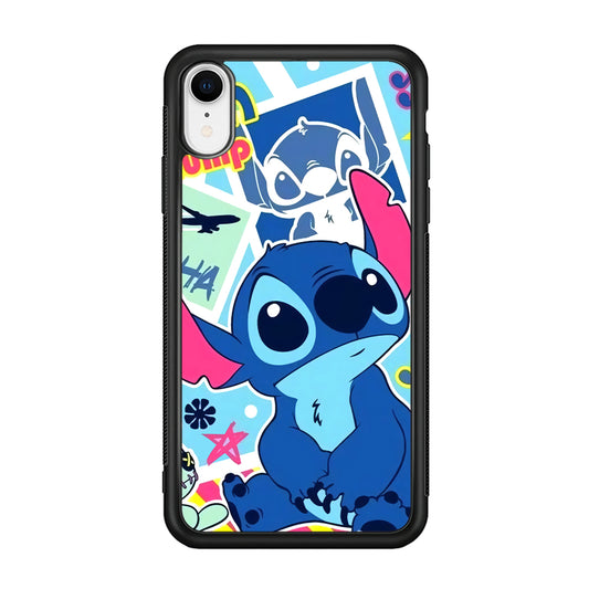 Stitch Cute Stare iPhone XR Case