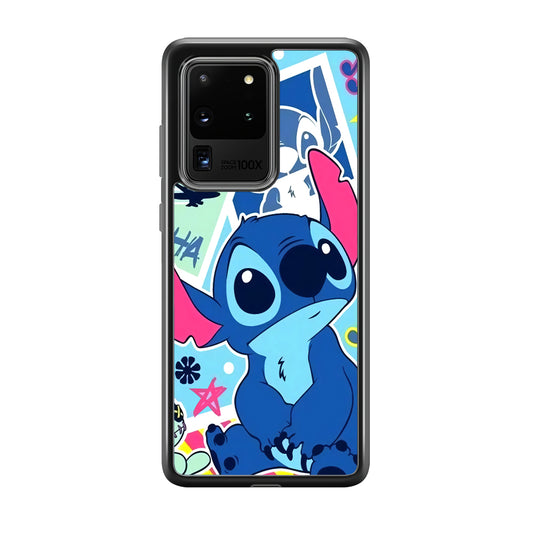 Stitch Cute Stare Samsung Galaxy S20 Ultra Case