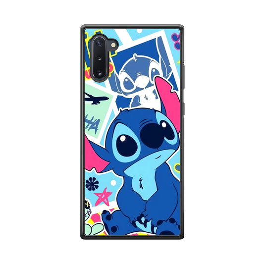 Stitch Cute Stare Samsung Galaxy Note 10 Case