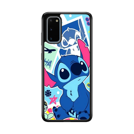 Stitch Cute Stare Samsung Galaxy S20 Case