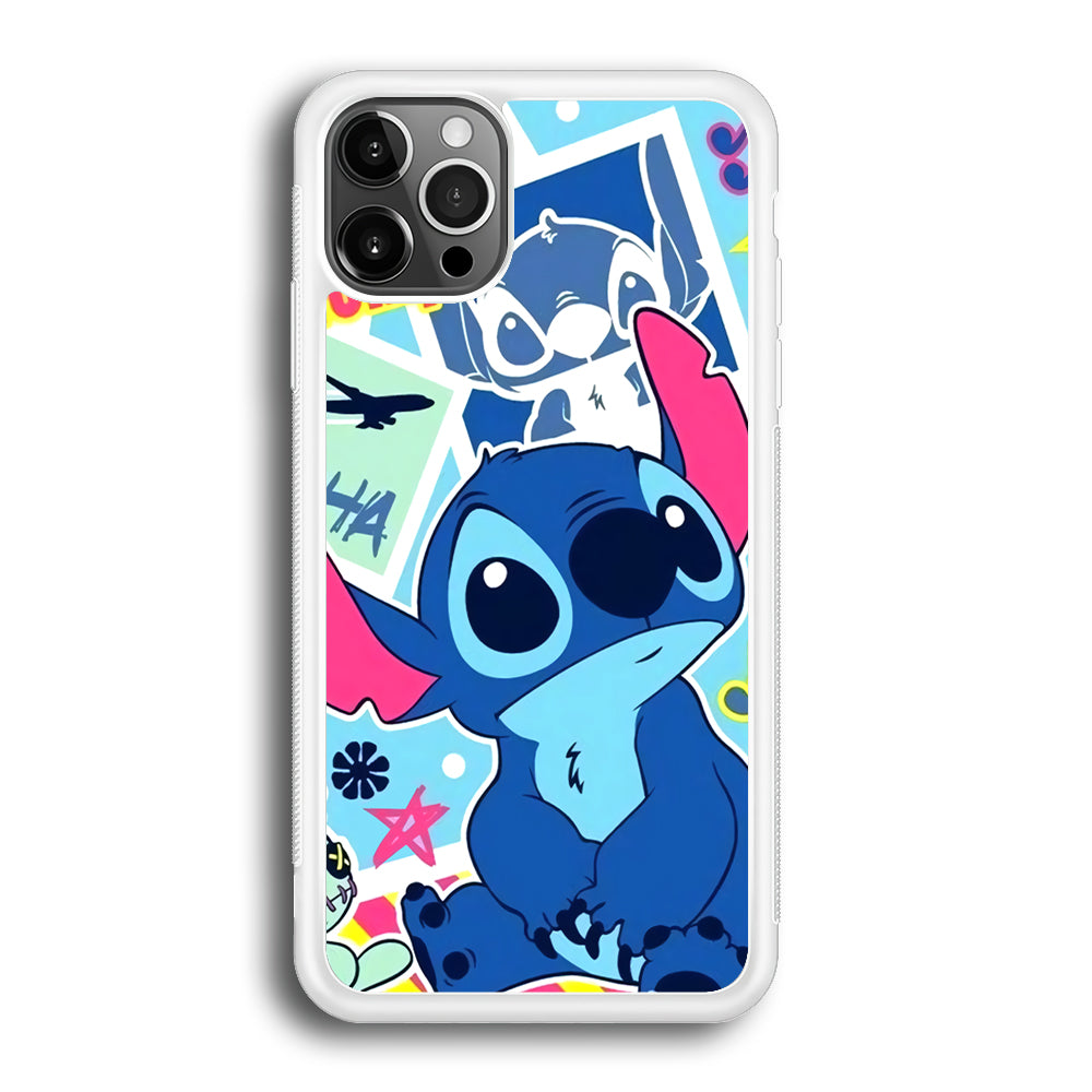 Stitch Cute Stare iPhone 12 Pro Case