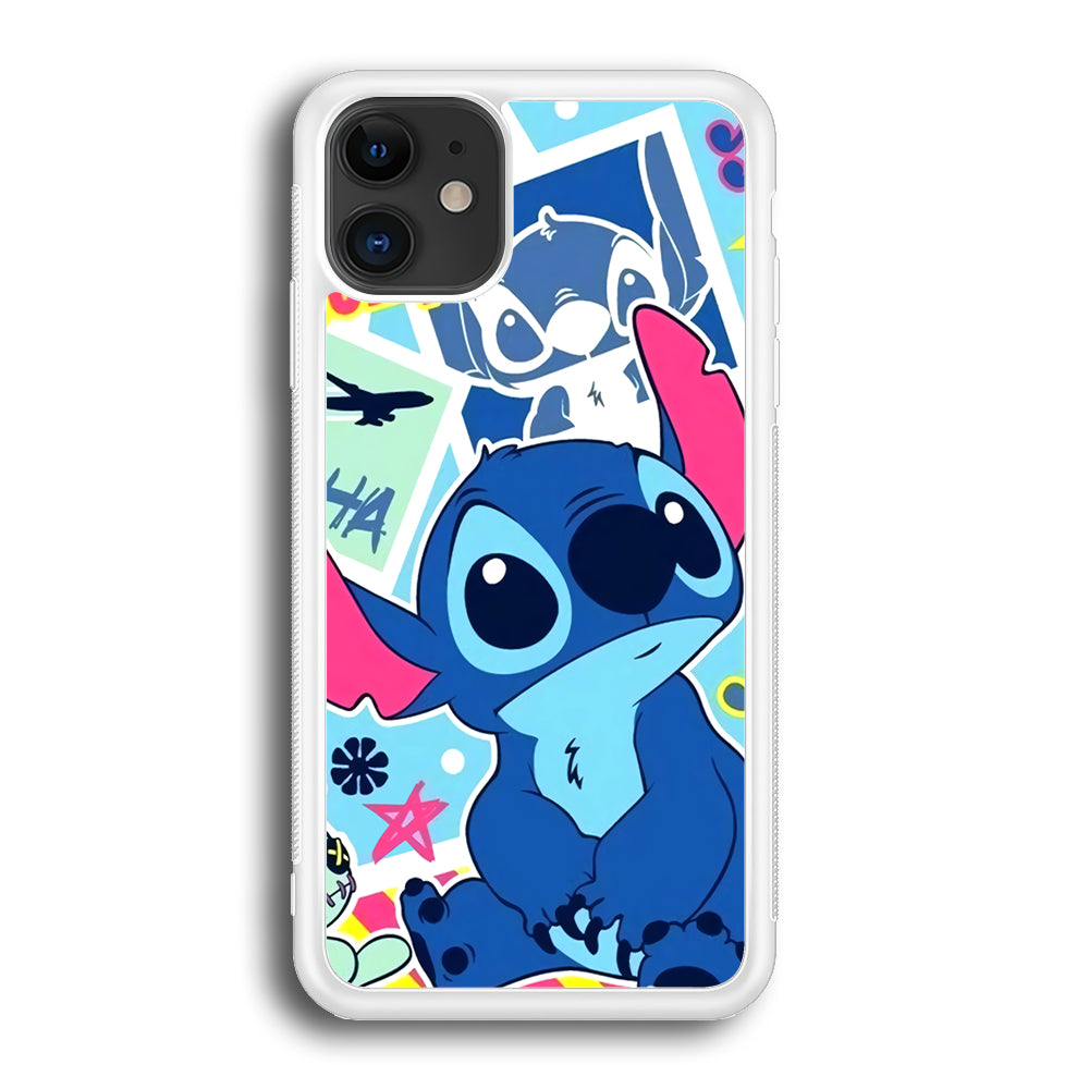 Stitch Cute Stare iPhone 12 Case