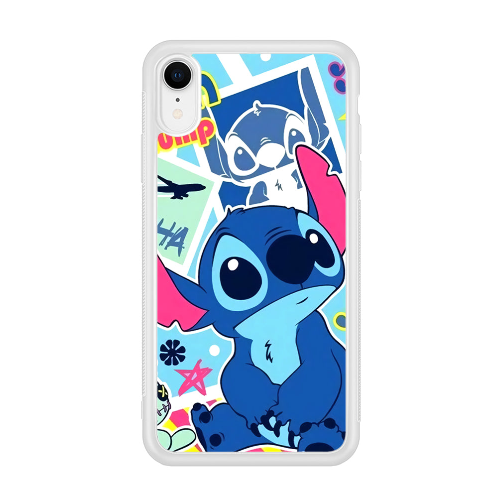 Stitch Cute Stare iPhone XR Case