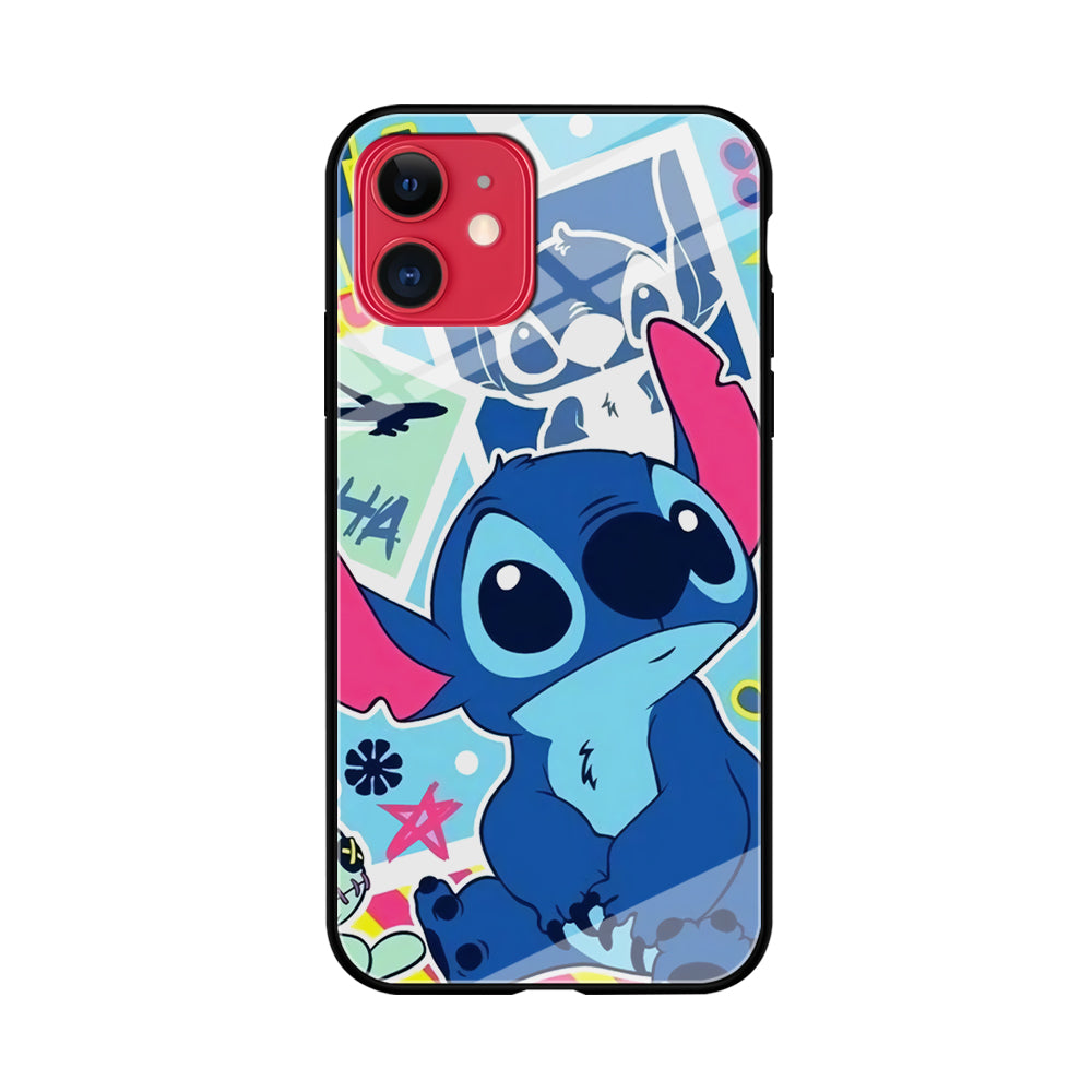 Stitch Cute Stare iPhone 11 Case