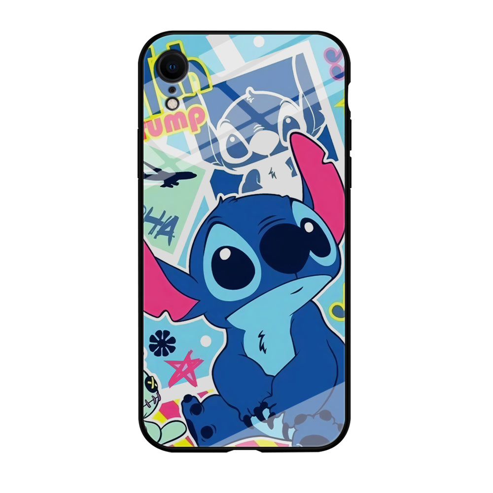 Stitch Cute Stare iPhone XR Case