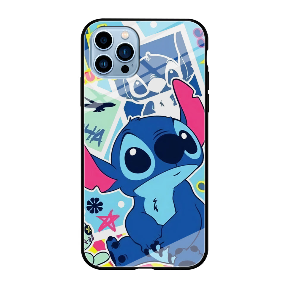 Stitch Cute Stare iPhone 12 Pro Case