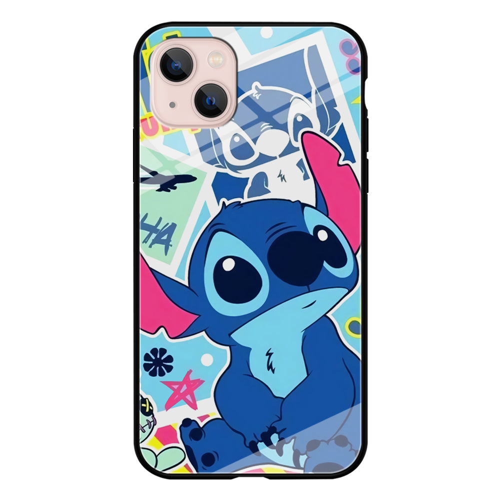 Stitch Cute Stare iPhone 13 Case