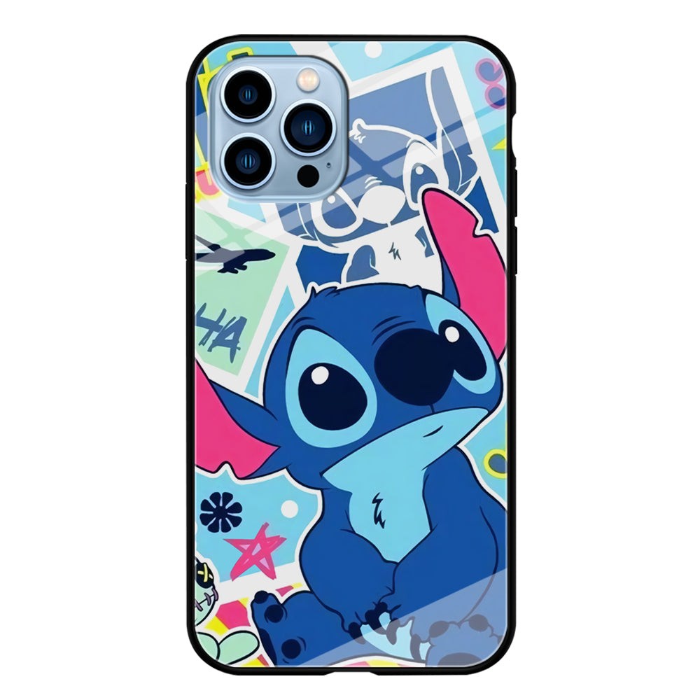 Stitch Cute Stare iPhone 13 Pro Max Case