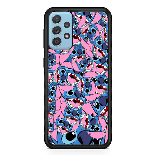 Stitch Laugh Face Samsung Galaxy A52 Case