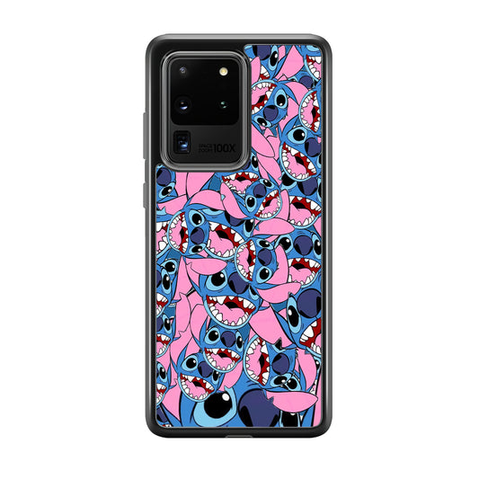 Stitch Laugh Face Samsung Galaxy S20 Ultra Case