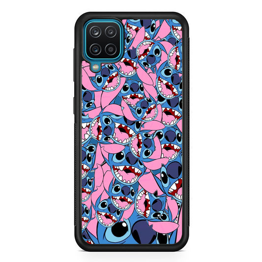 Stitch Laugh Face Samsung Galaxy A12 Case