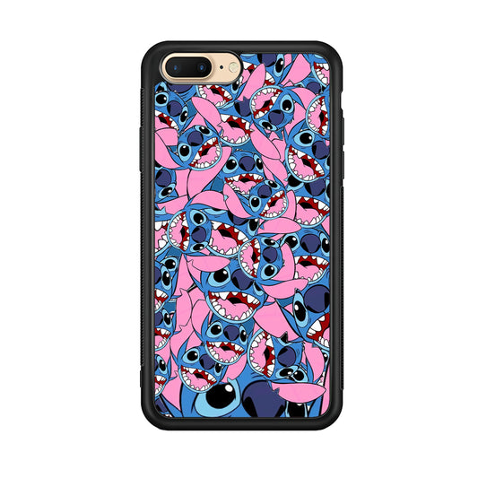 Stitch Laugh Face iPhone 8 Plus Case
