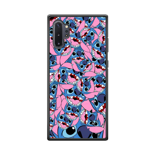 Stitch Laugh Face Samsung Galaxy Note 10 Plus Case