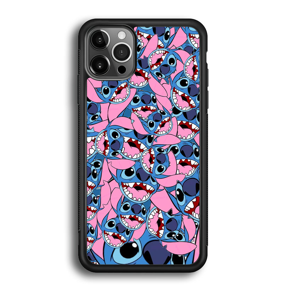 Stitch Laugh Face iPhone 12 Pro Case