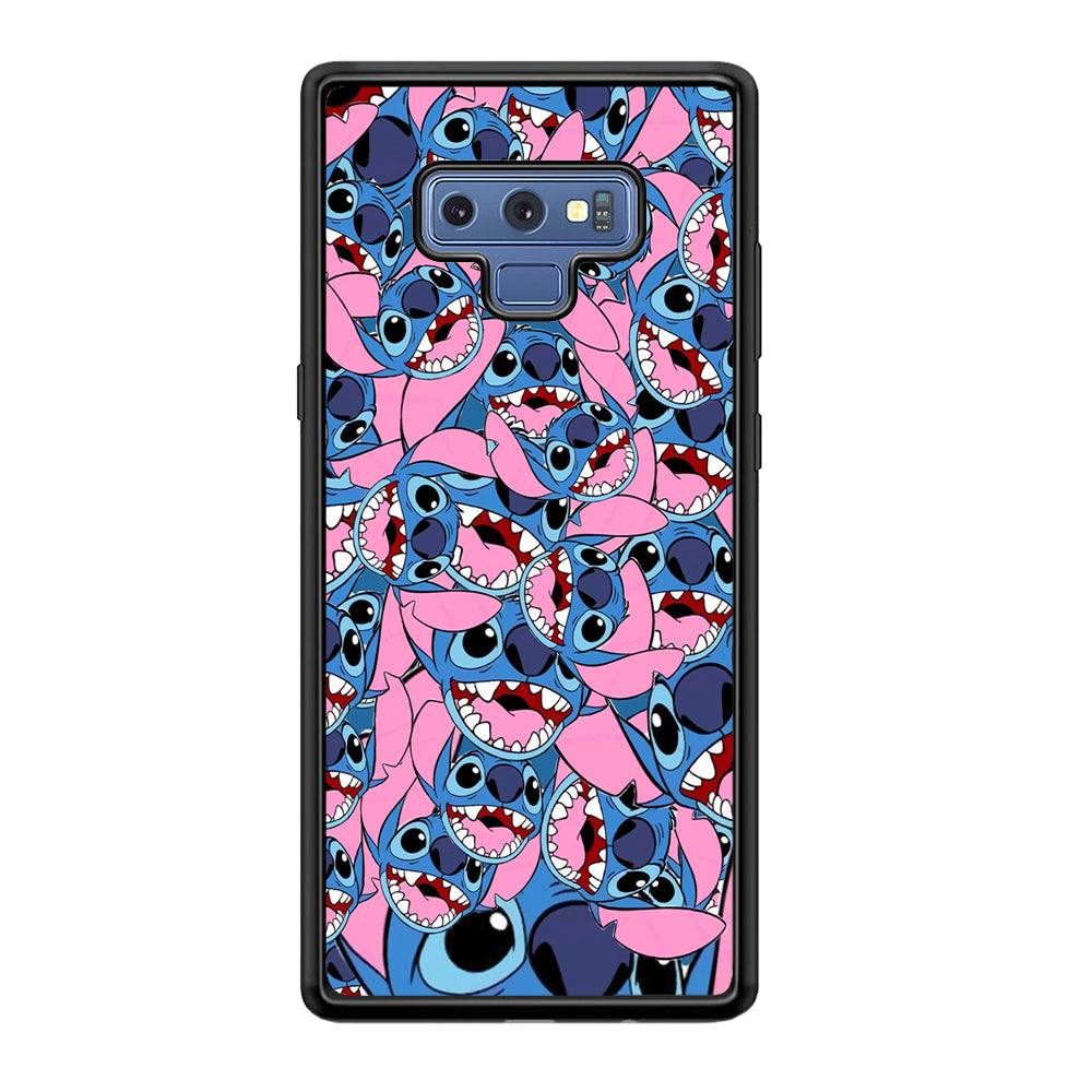 Stitch Laugh Face Samsung Galaxy Note 9 Case