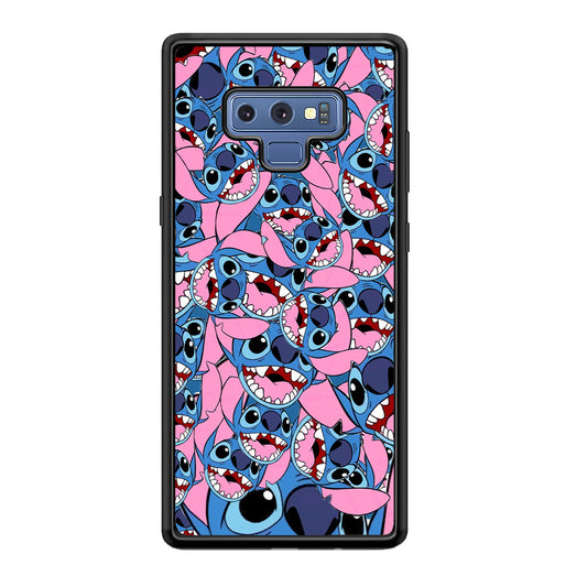Stitch Laugh Face Samsung Galaxy Note 9 Case