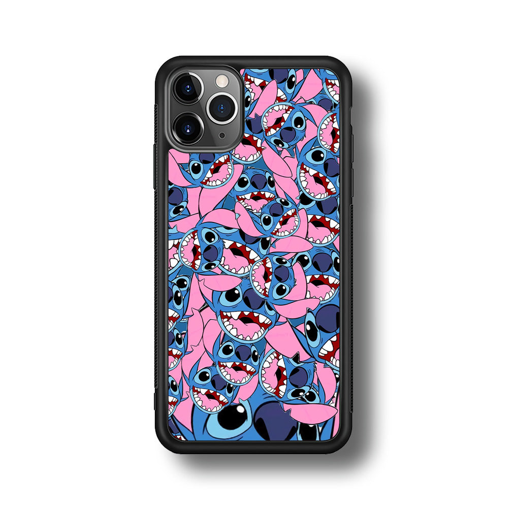 Stitch Laugh Face iPhone 11 Pro Max Case