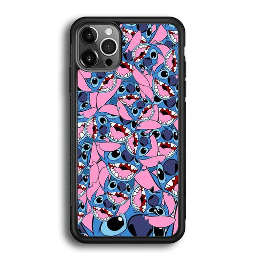 Stitch Laugh Face iPhone 12 Pro Max Case