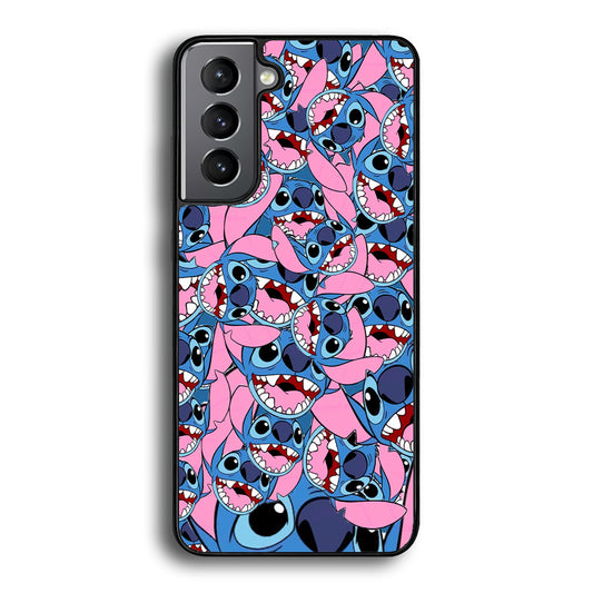 Stitch Laugh Face Samsung Galaxy S21 Plus Case - Carneyforia