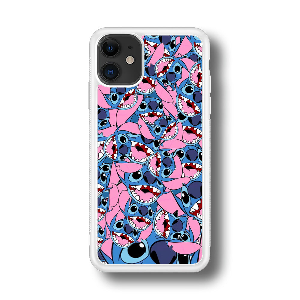 Stitch Laugh Face iPhone 11 Case