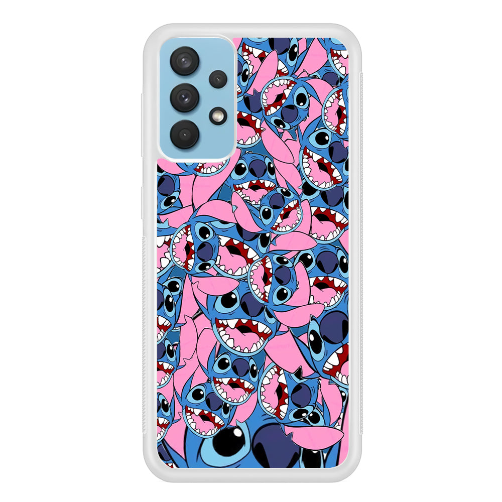 Stitch Laugh Face Samsung Galaxy A32 Case