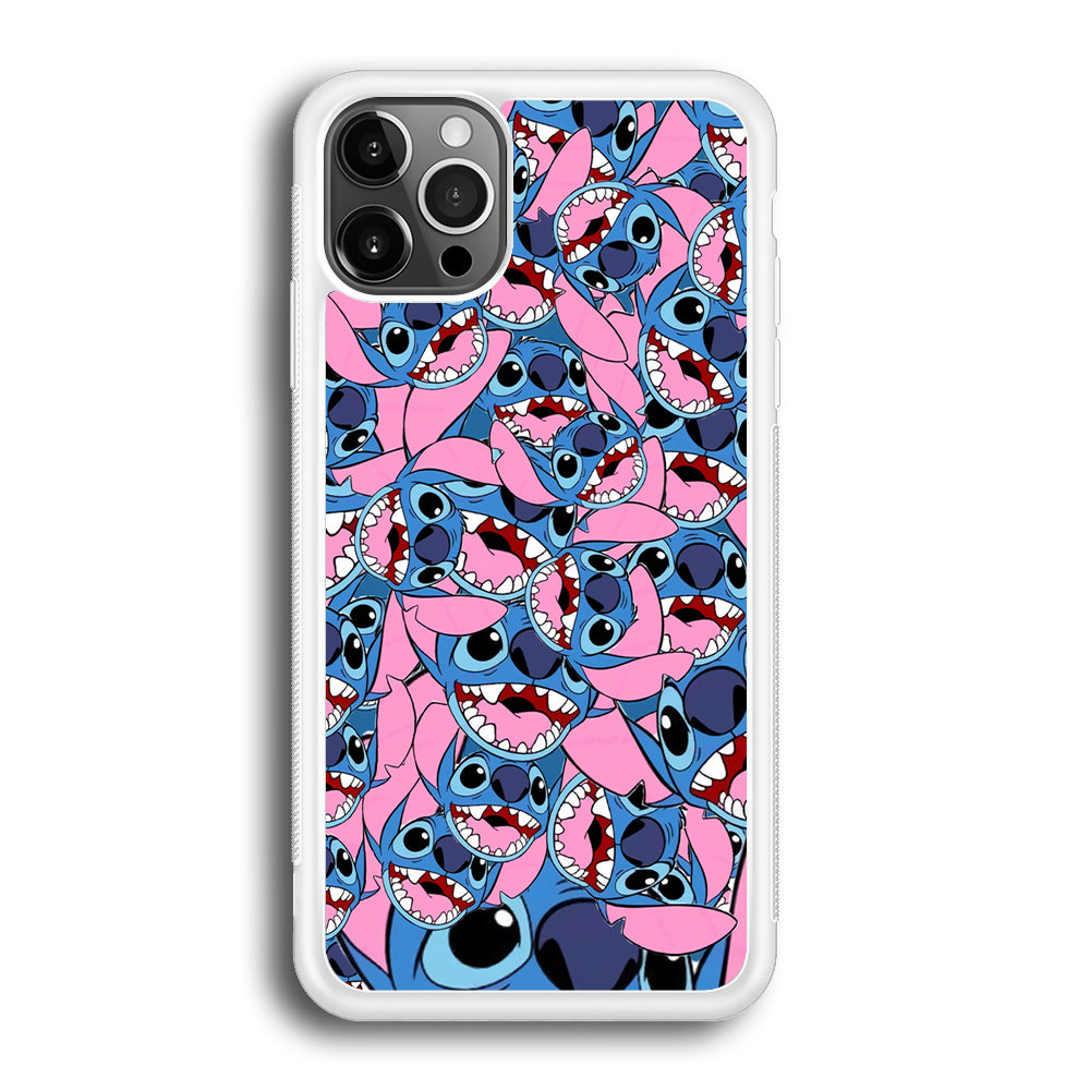 Stitch Laugh Face iPhone 12 Pro Max Case