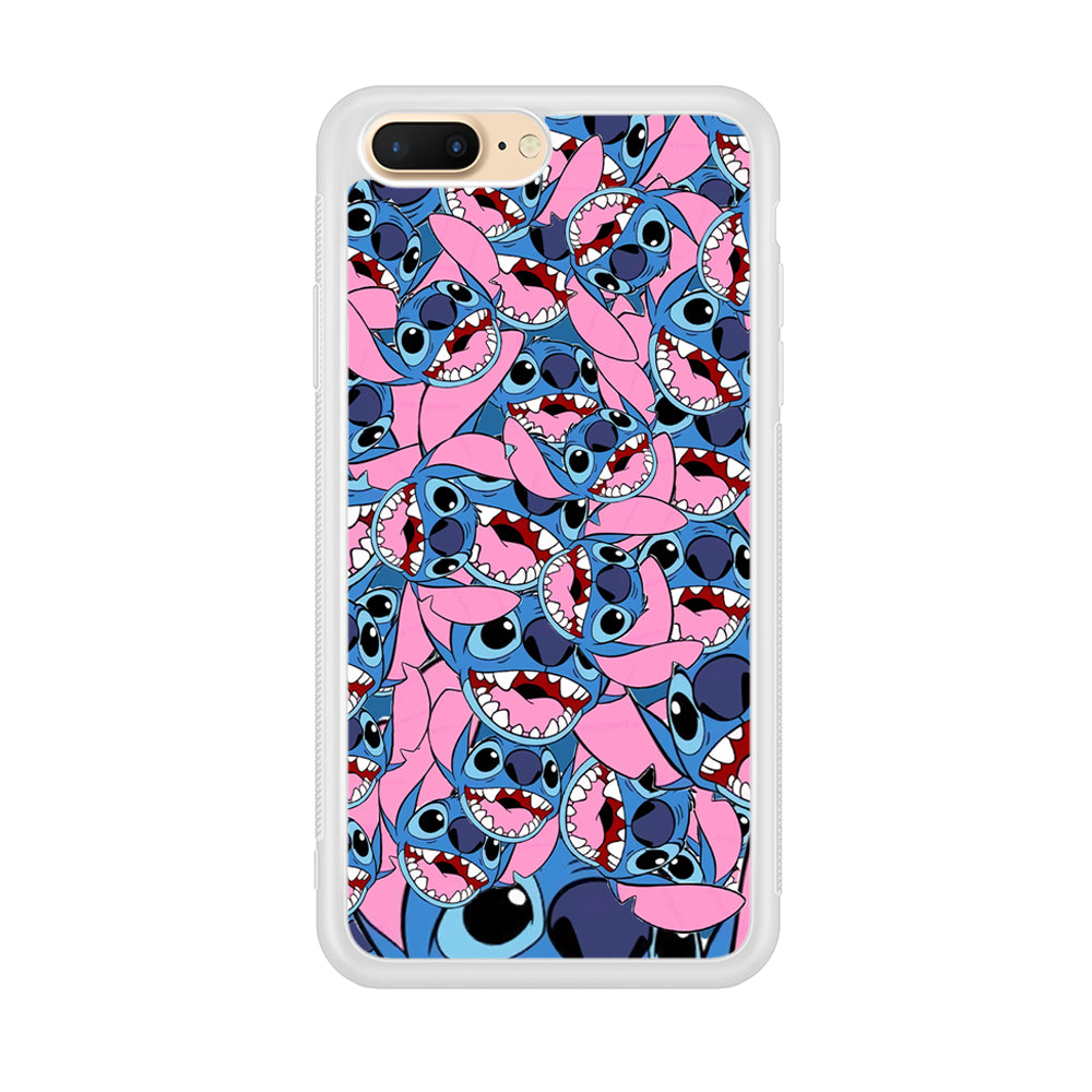 Stitch Laugh Face iPhone 7 Plus Case