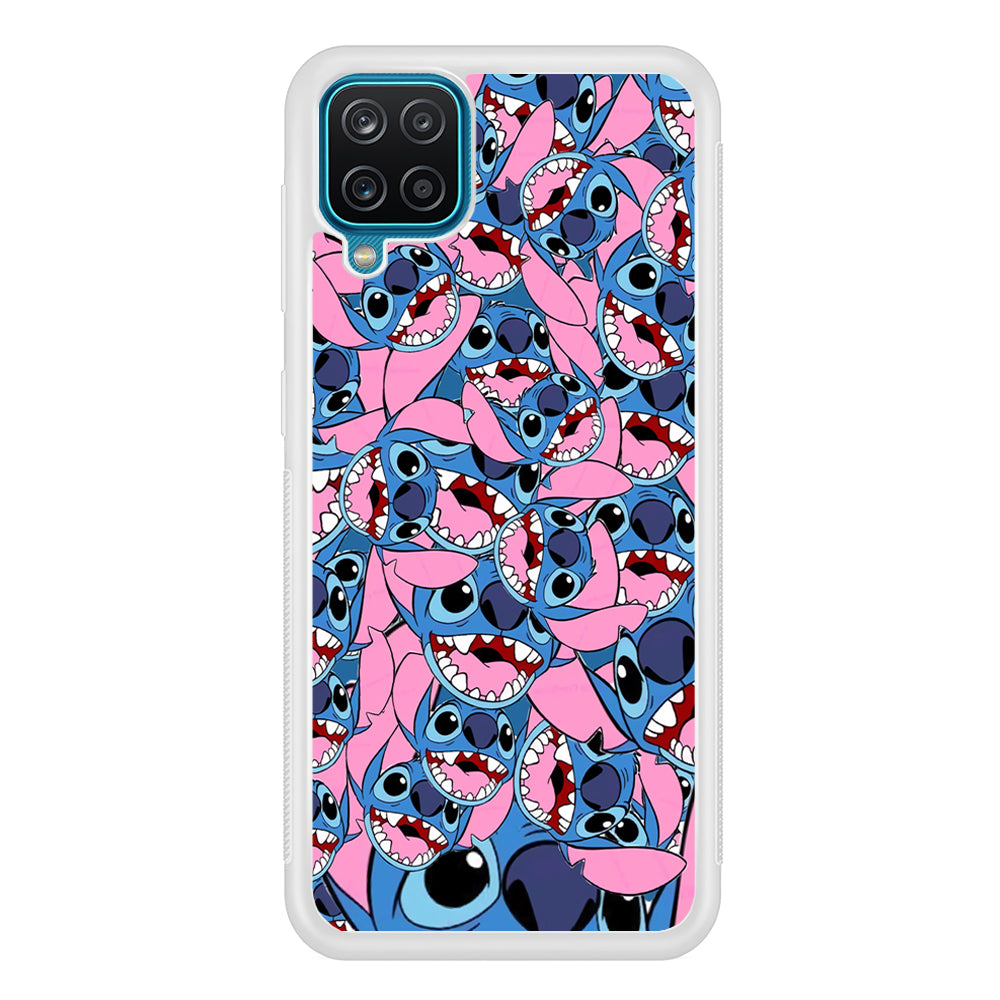 Stitch Laugh Face Samsung Galaxy A12 Case