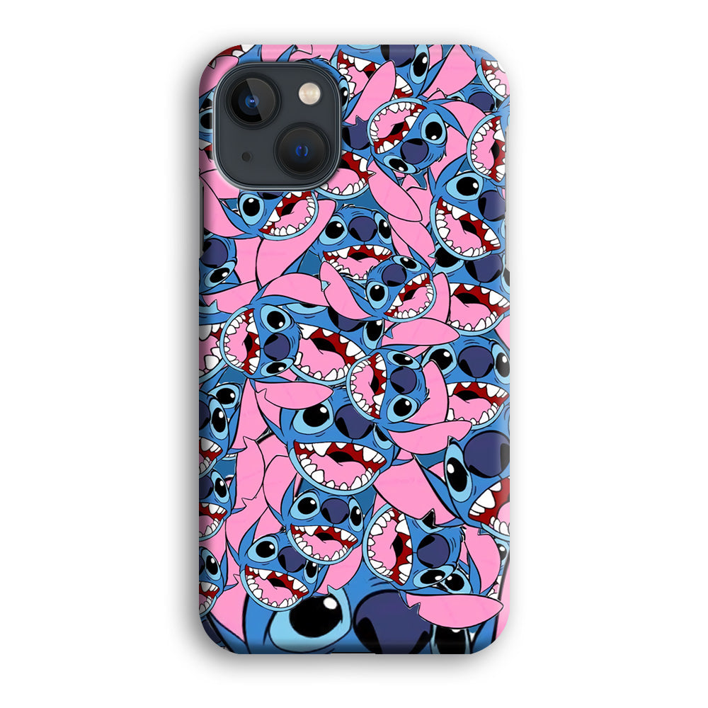 Stitch Laugh Face iPhone 13 Case