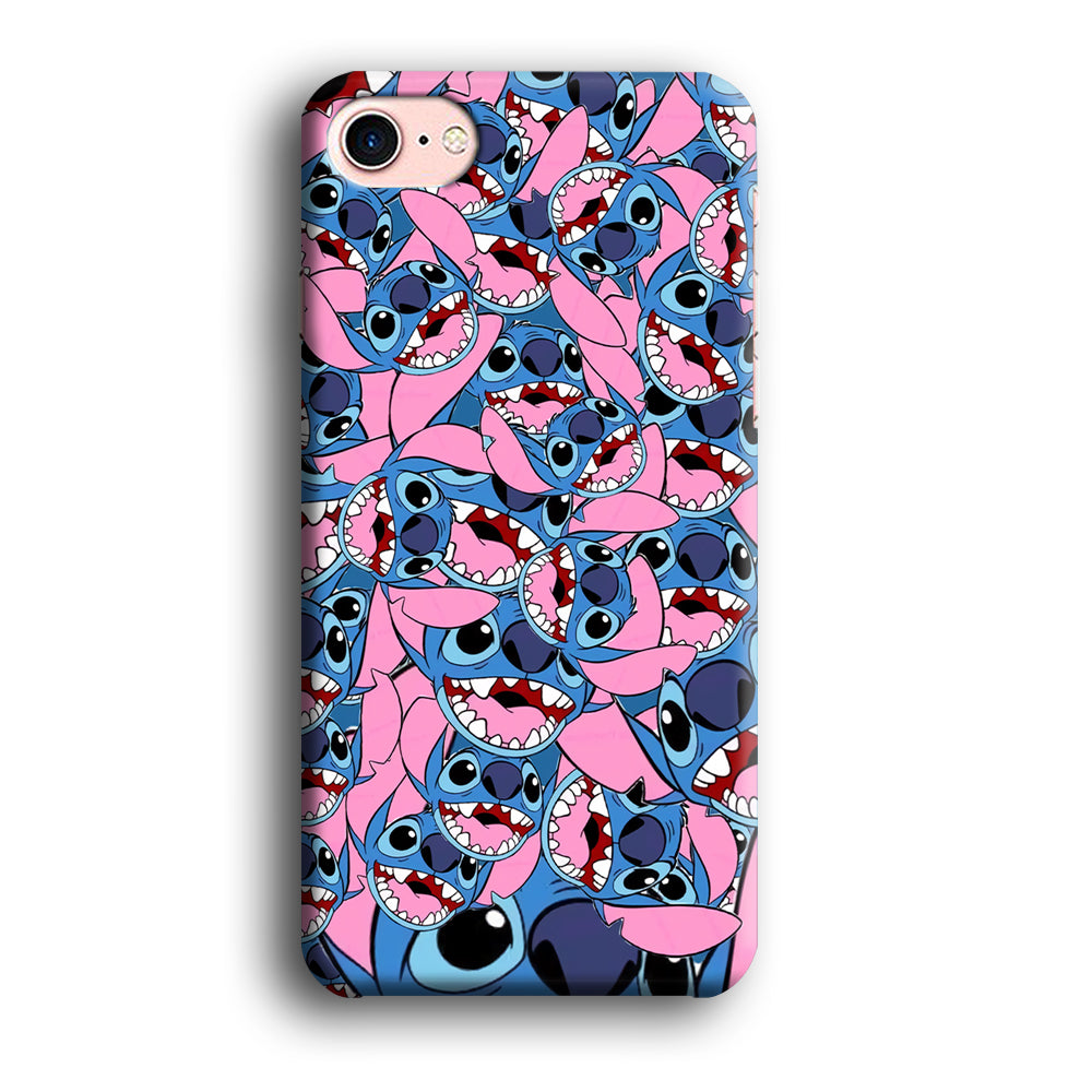 Stitch Laugh Face iPhone 8 Case