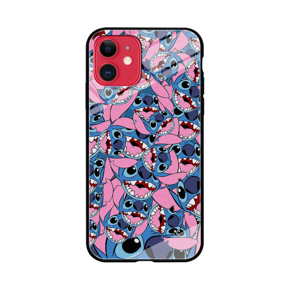 Stitch Laugh Face iPhone 11 Case