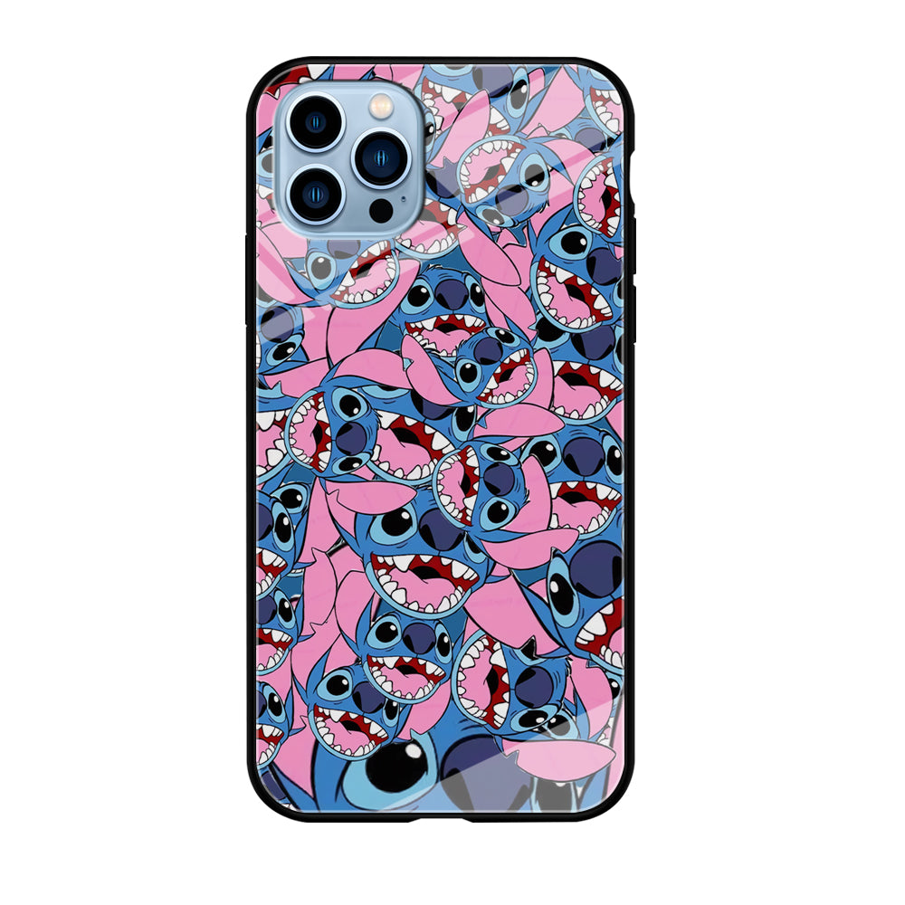 Stitch Laugh Face iPhone 12 Pro Max Case