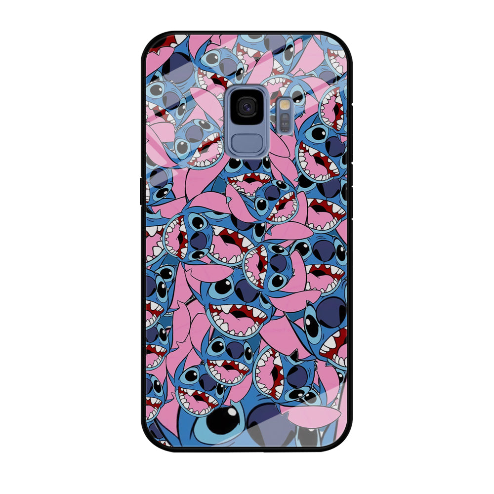 Stitch Laugh Face Samsung Galaxy S9 Case