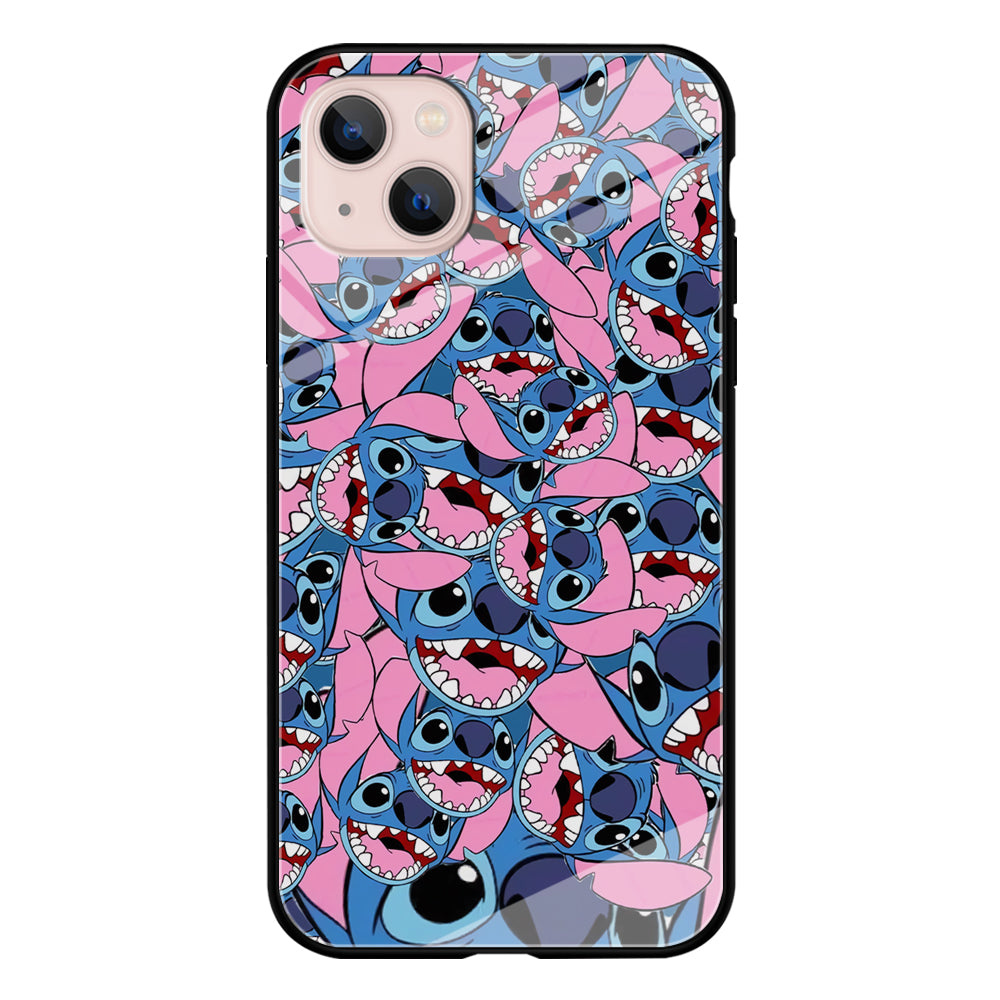 Stitch Laugh Face iPhone 13 Case