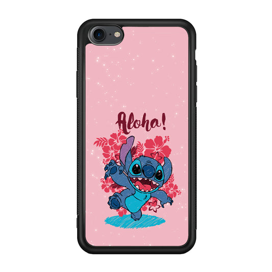 Stitch Paint Art iPhone 8 Case