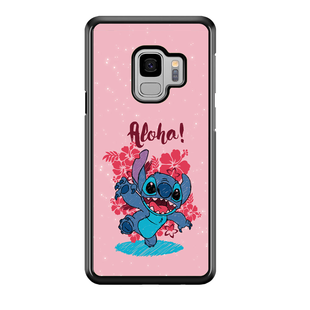 Stitch Paint Art Samsung Galaxy S9 Case