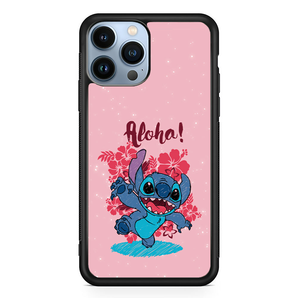 Stitch Paint Art iPhone 13 Pro Max Case