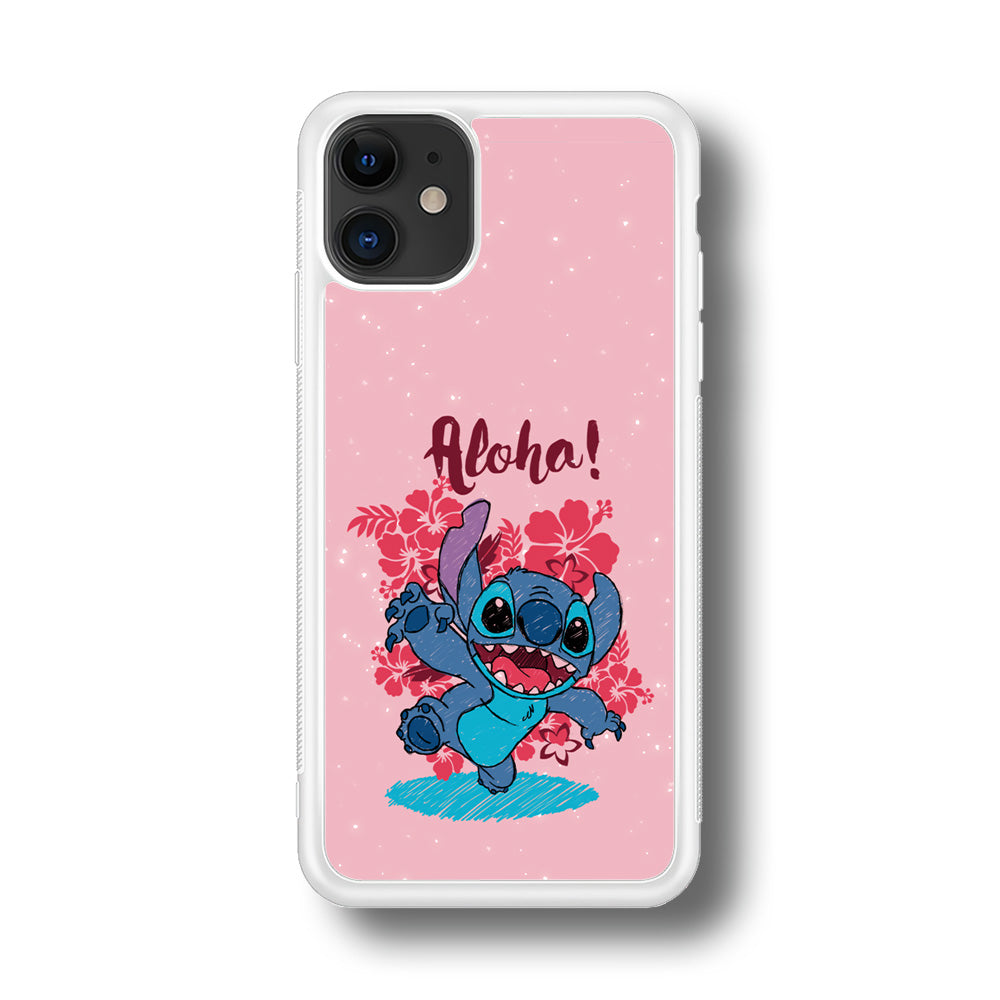 Stitch Paint Art iPhone 11 Case