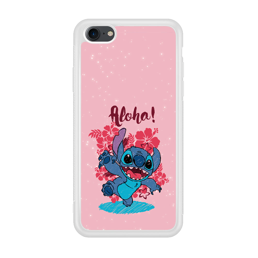 Stitch Paint Art iPhone 8 Case